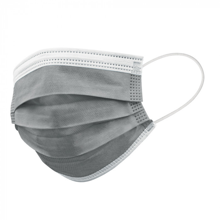 Masques Chirurgicaux Adultes Type IIR Gris Denim Masques Chirurgicaux Adultes Type IIR Gris Denim